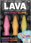 Lava Brand Instant Slime - Make Your Own Slime Activity Kit - Includes 3 Different Colored Slimes - Just Add Water - Ages 6 and Up